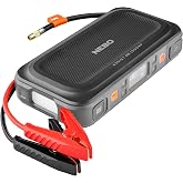 NEBO Assist Air 1500XP Jump Starter &amp; Air Compressor, 12V, 1500A, 150 PSI | Portable Car Jump Starter, 35 Jumps/Charge, 150 PSI Tire Inflator, Spark-Proof Safety, USB Power Bank, Emergency LED Light