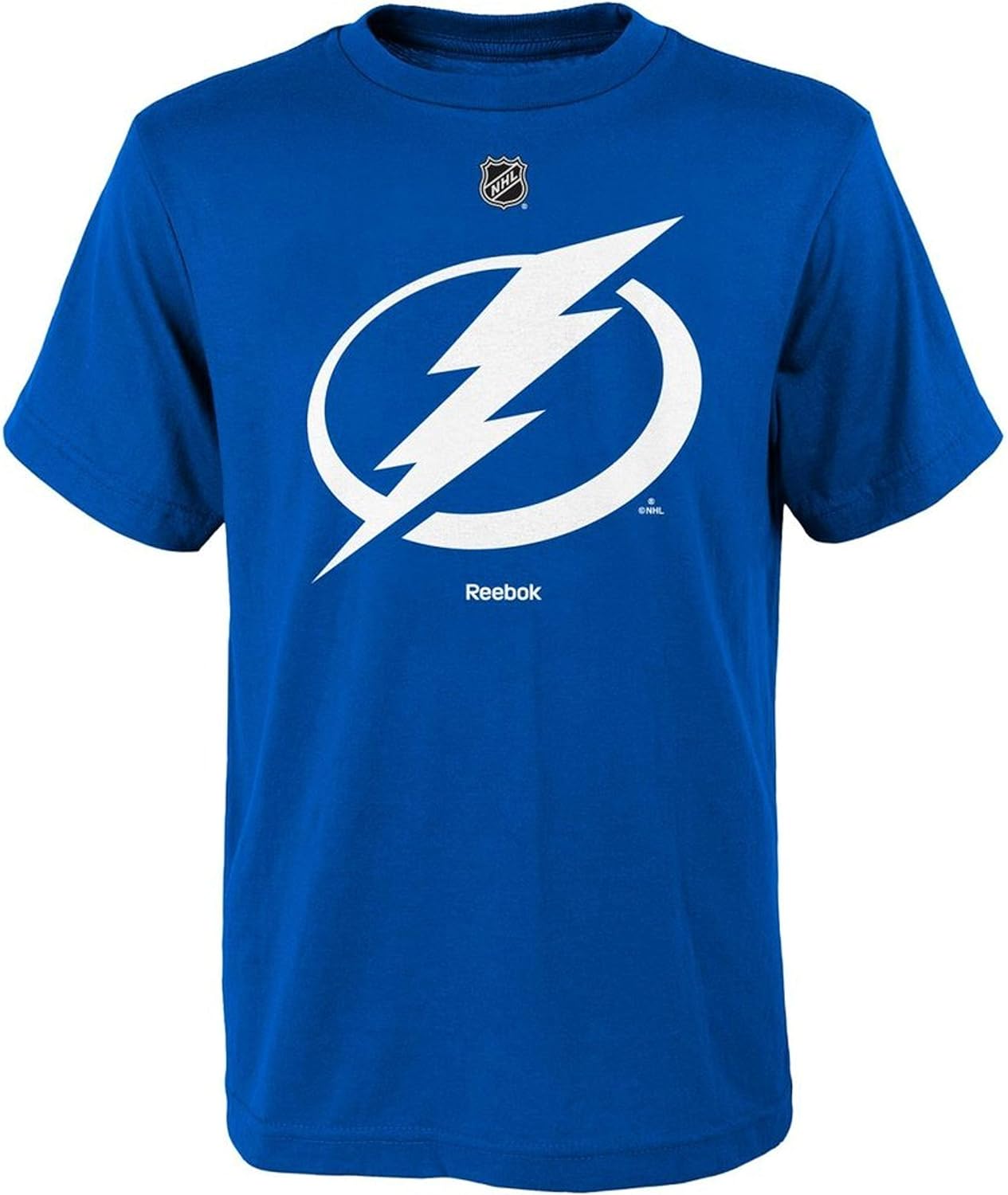 Amazon.com: Tampa Bay Lightning Blue Kids 4-7 Home Primary Logo T Shirt (Kids 4): Clothing