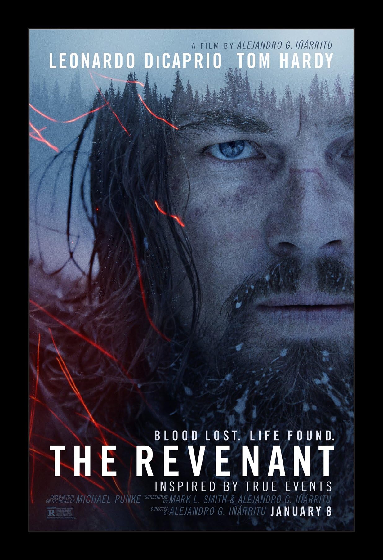 Wallspace The Revenant - 11x17 Framed Movie Poster