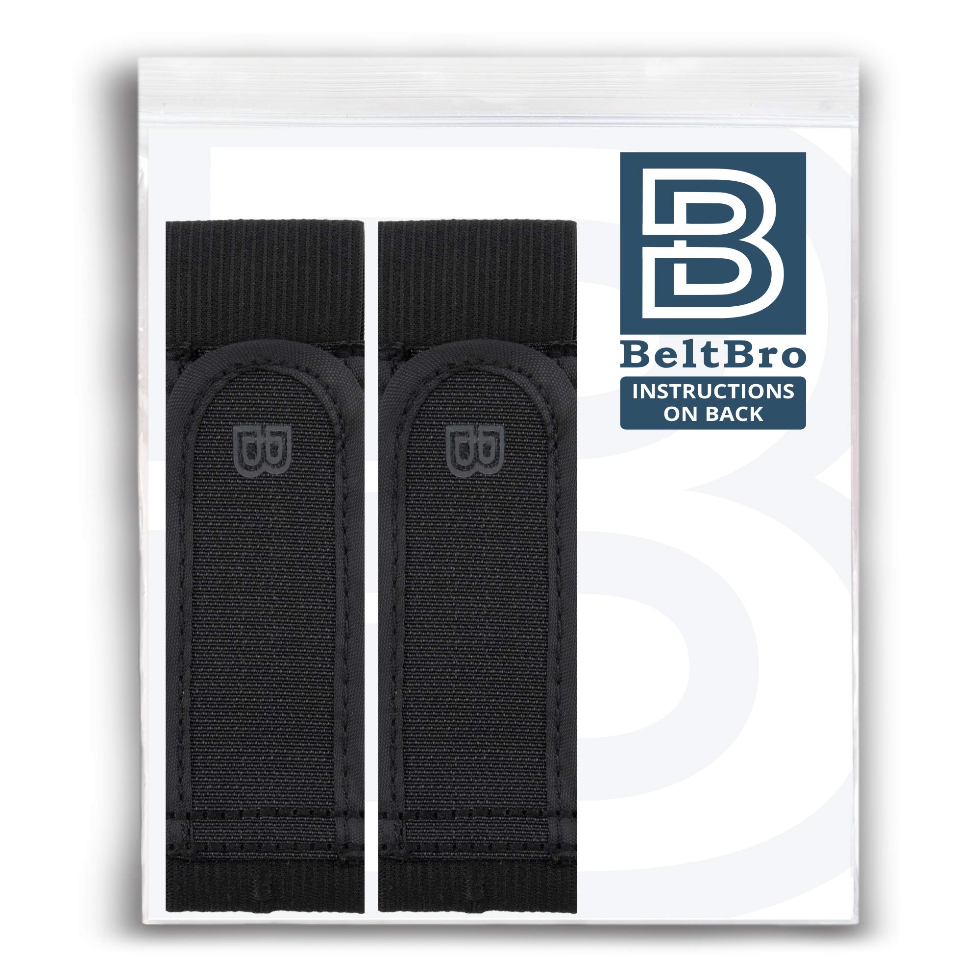 BeltBro Titan No Buckle Elastic Belt For Men — Fits 1.5 Inch Belt Loops, Comfortable and Easy To Use