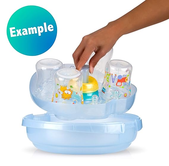 nuby natural touch microwave steam steriliser