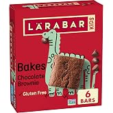 Larabar Kids Bakes Chocolate Brownie Bars, 6 ct, 5.76 oz | 9 Real Ingredients, No Artificial Sweeteners, No High Fructose Corn Syrup, Non-GMO Project Verified, Lunch Box Ready