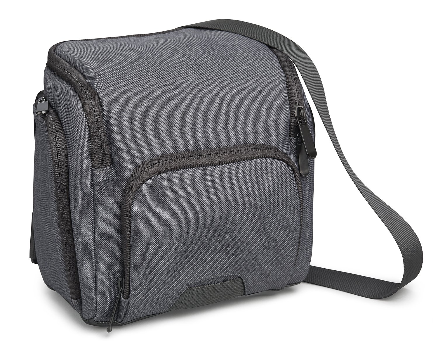 CULLMANN - 99601 - STOCKHOLM Maxima 85+ stylish camera bag for medium DSLR camera with lens, grey - internal dimensions: 175x180x120mm - 420g light - casual style