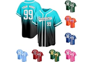 Custom Baseball Jersey Personalized Team Uniform Shirts Stitched Printed Name Number for Baseball Fans Men Women Youth