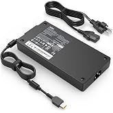 HHZ 300W Laptop Charger Compatible with Lenovo Legion 7 7i 5i 5Pro | Power Adapter For R7000P R9000P R9000K Y9000K Y9000X Gaming Laptop Power Supply Cord with Yellow Square Tip ADL300SLC3A