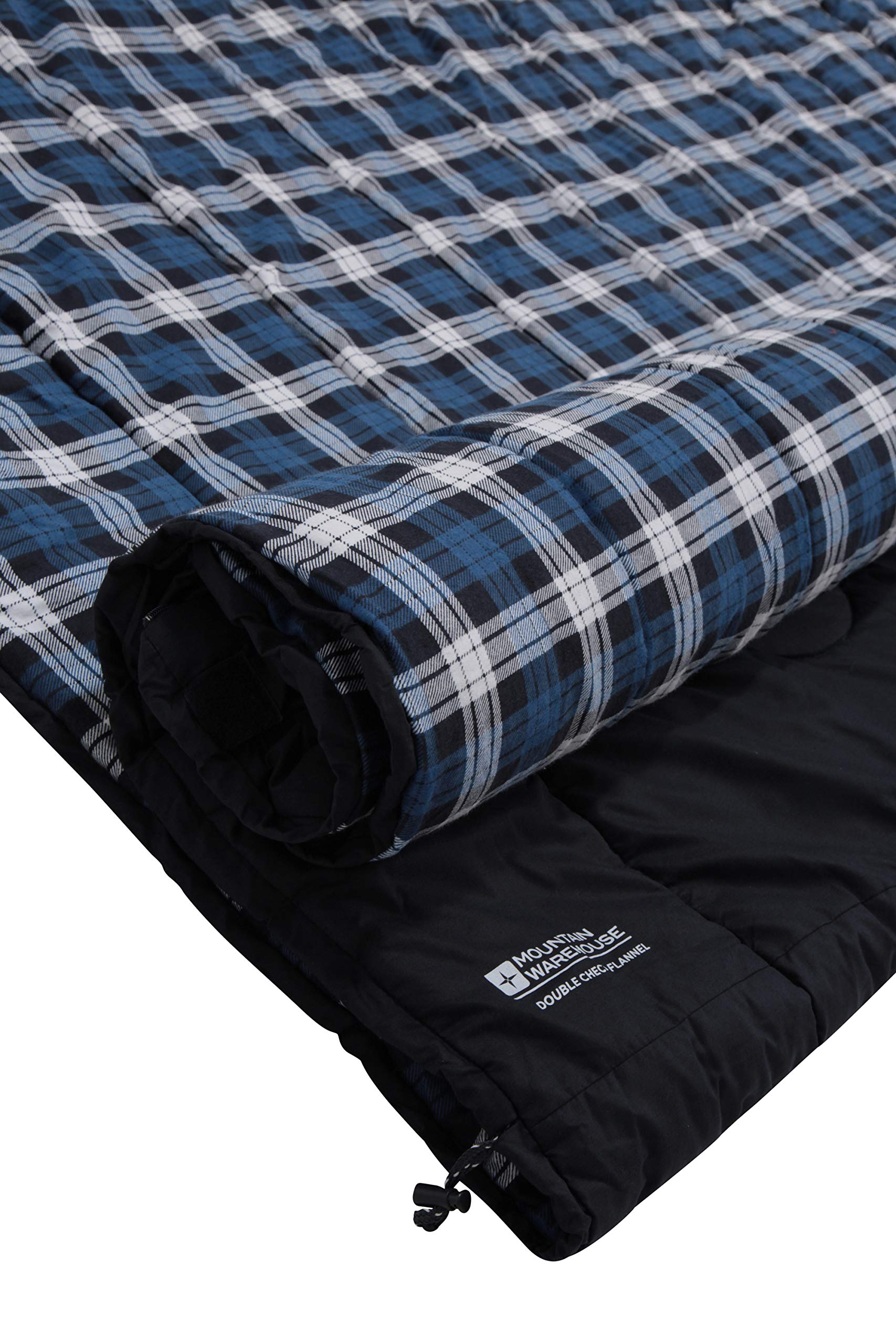 Flannel Mountain Warehouse Double Sleeping Bag Camping Sleeping