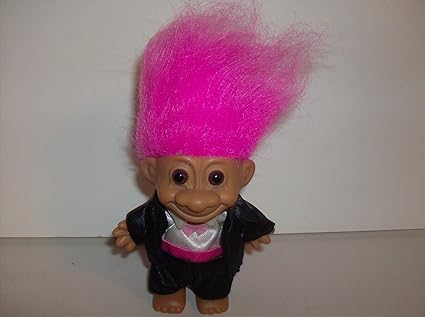 troll toy pink hair