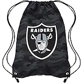 FOCO Las Vegas Raiders NFL Big Logo Camo Drawstring Backpack