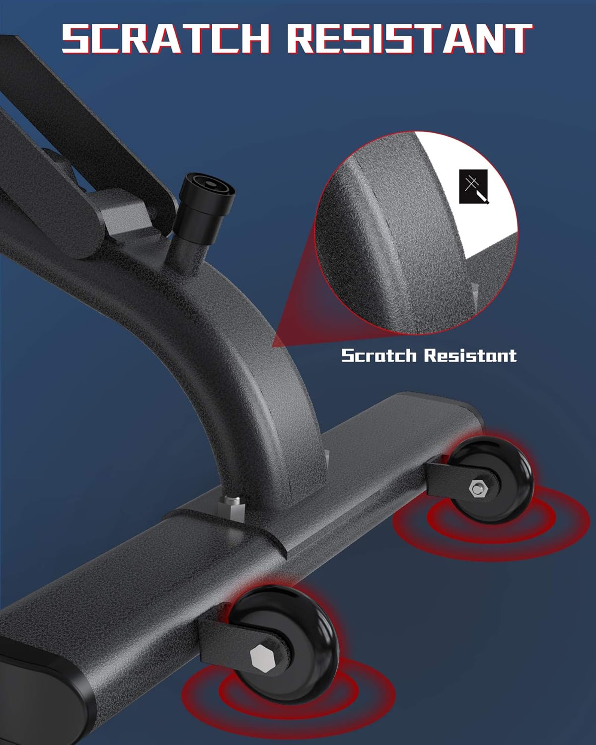 KingStone Adjustable Weight Benches for Full Body Workout with Ultra-wide Frame Strength Training Incline Flat Decline Exercise Workout Benches Press for Home Gym Black : Sports & Outdoors