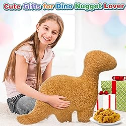 Aiideals Large Dino Nugget Pillow, Dinosaur Chicken