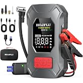 7500A Jump Starter with 180PSI Air Compressor, 24000mAh Car Battery Jump Starter(All Gas/10.0L Diesel), 65W Fast Charge, 10-i