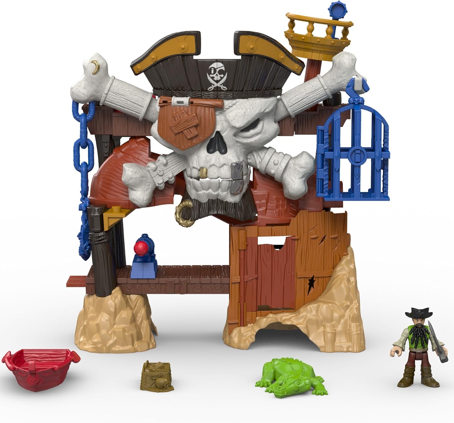 imaginext blackbeard's lair uk