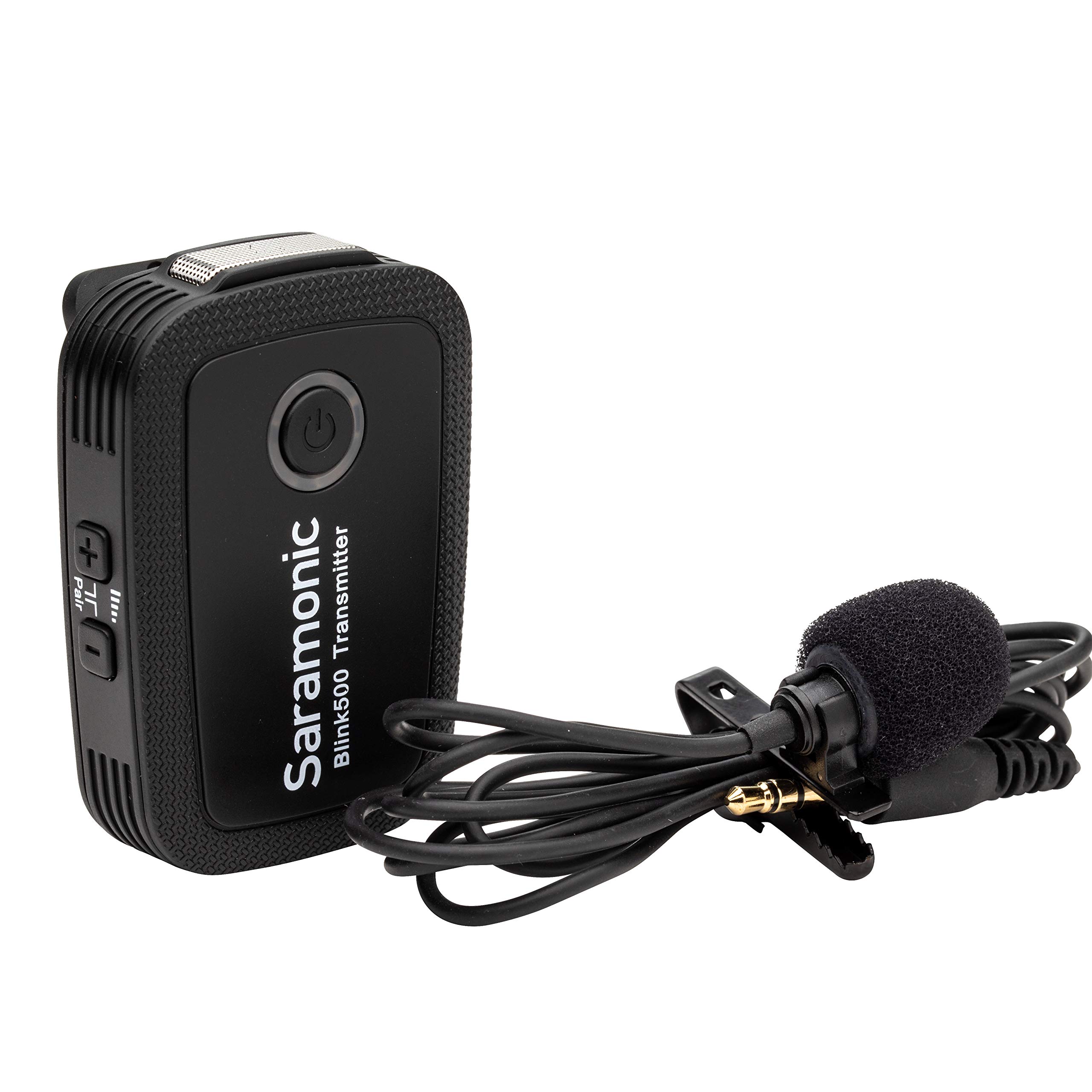 Saramonic Blink 500 TX Clip-On Digital Bodypack Wireless Transmitter with Omni Lavalier Microphone (2.4 GHz)(BLINK500TX)