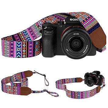Pawia - Correa de Hombro para cámara réflex Digital o réflex ...