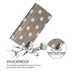 UEEBAI Wallet Case for iPhone XR, Premium Vintage