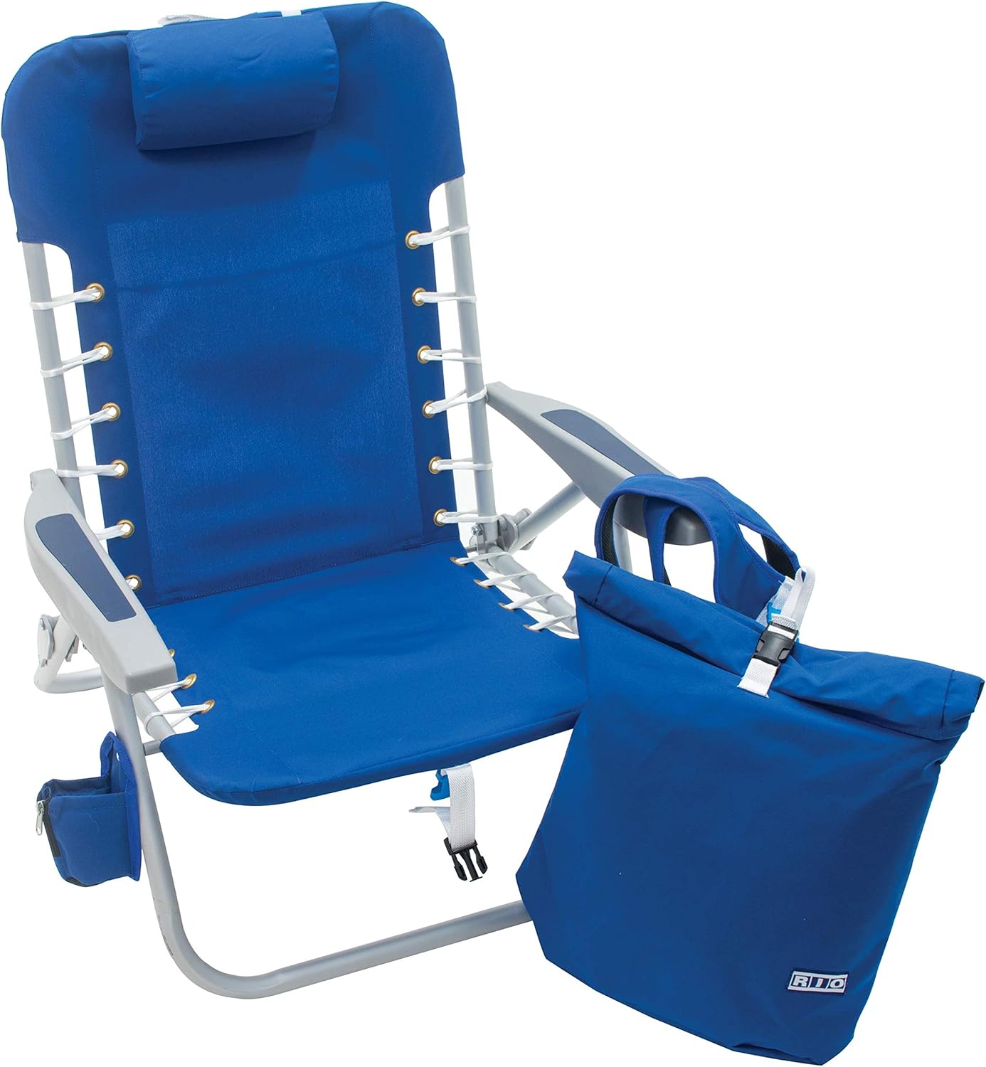 rio lace up backpack chair