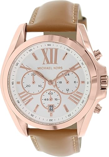 michael kors bradshaw leather strap