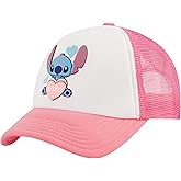 Disney Stitch Dad Hat, Adult Cotton Baseball Cap with Curved Brim