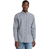 Lacoste Men's Regular Fit Twill Checkered Collared Button Down Shirt