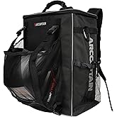 ARCCAPTAIN Welding Tools Backpack, Large Capacity Tactical Welding Helmet Tool Bag Hiking Laptop Outdoor Multipurpose Backpacks for Men women, Ultra Light and Black