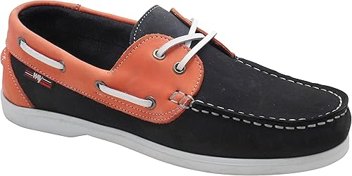 ladies navy boat shoes
