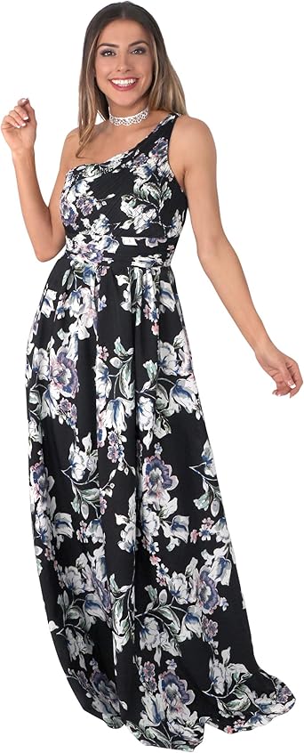 floral one piece gown