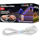 Enbrighten Vibe Eternity Light Extension Cord, 10ft, Not for Standalone Use, Enbrighten 50ft or 100ft Eternity Lights Needed,