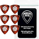Morgan Picks TRI3 Guitar Pick - Premium Standard Size Guitar Picks - Strong Grip &amp; Bevelled Edge - Bass Pick for Control &amp; Comfort - Made in Denmark