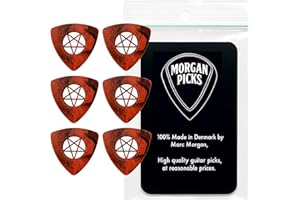 Morgan Picks TRI3 Guitar Pick - Premium Standard Size Guitar Picks - Strong Grip & Bevelled Edge - Bass Pick for Control & Co