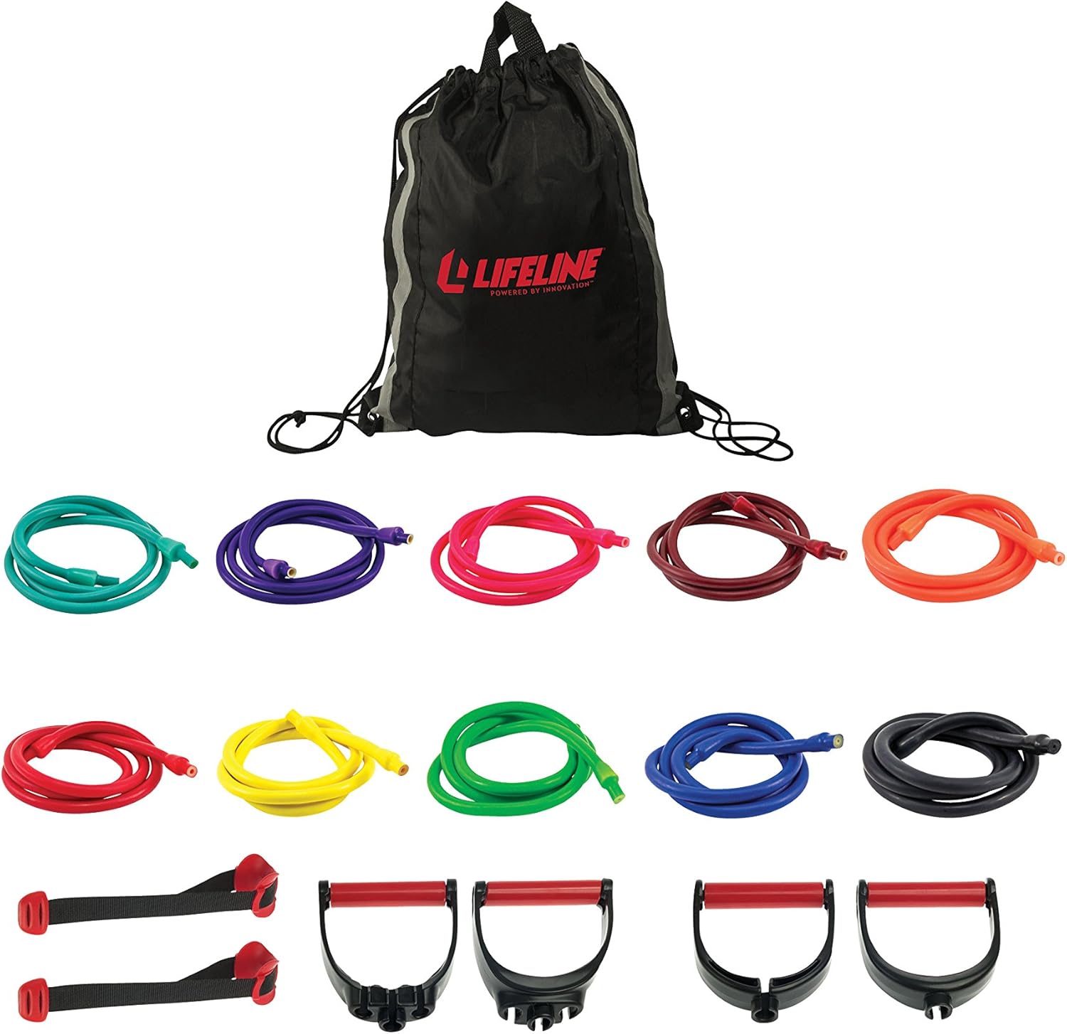 Lifeline Resistance Trainer Kit with 10lb to 100lb