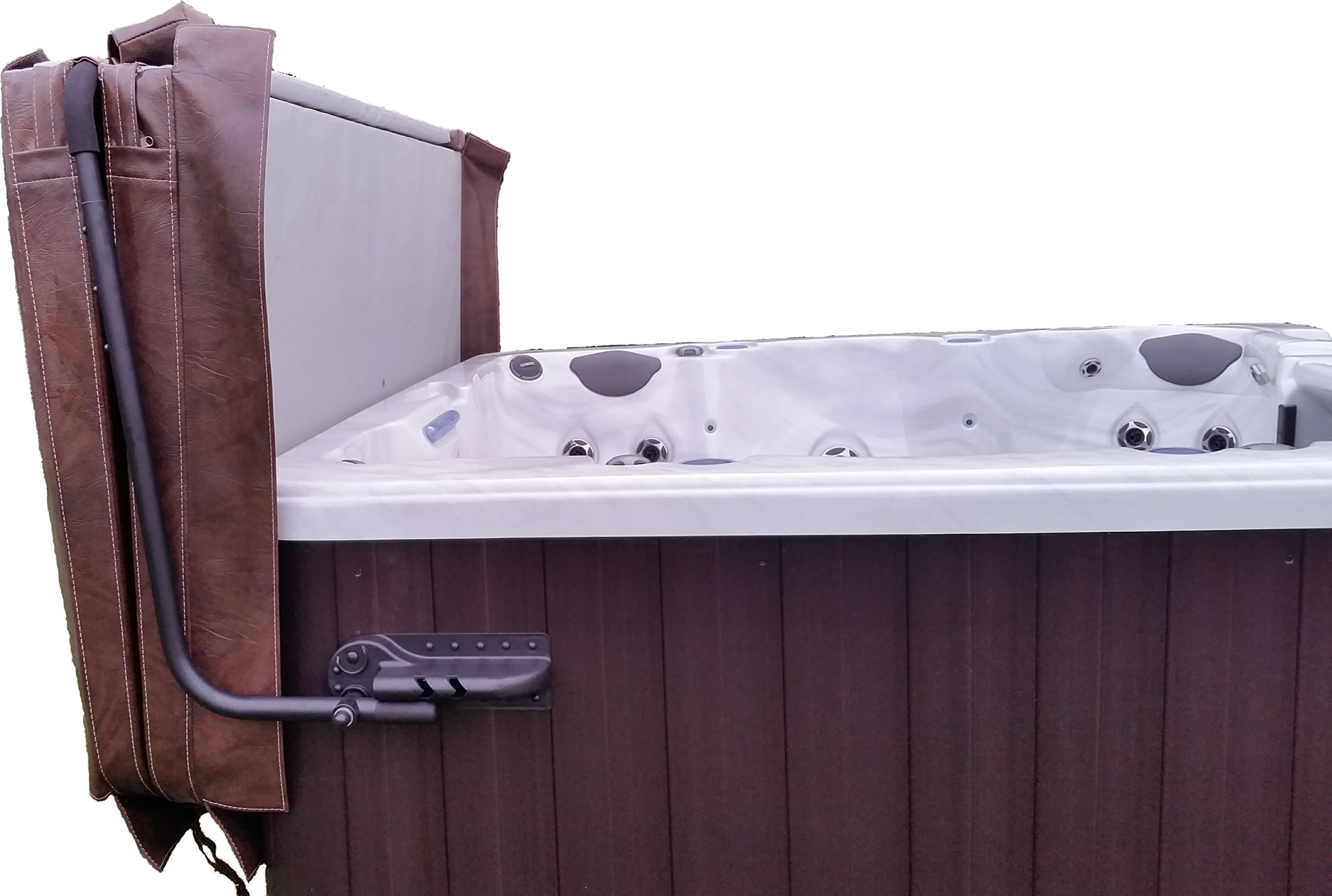 Smart Spa Supply Top Mount Spa Hot Tub Spa Cover Lift System / Simple to install / high grade aluminum construction / 5 year warranty