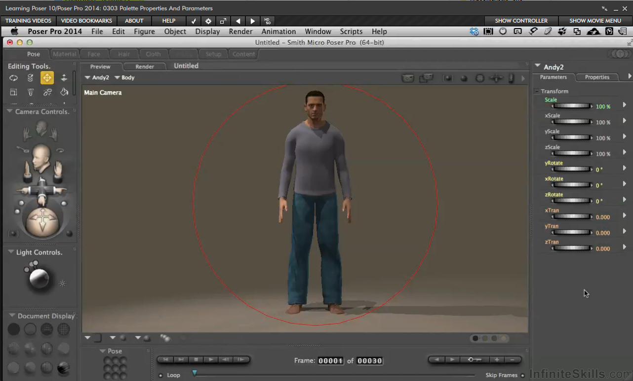 Learning Poser 10 / Poser Pro 2014 [Online Code] - Thumbnail 2