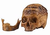 Fine Handmade Resin Replica 1:1 Kapala Carved Human