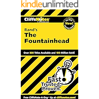 CliffsNotes on Rand's The Fountainhead (Cliffsnotes Literature Guides) book cover