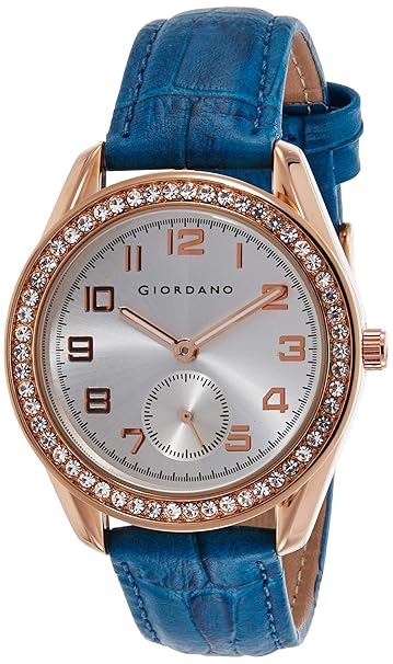 Giordano Analog White Dial Women's Watch-C2134-03