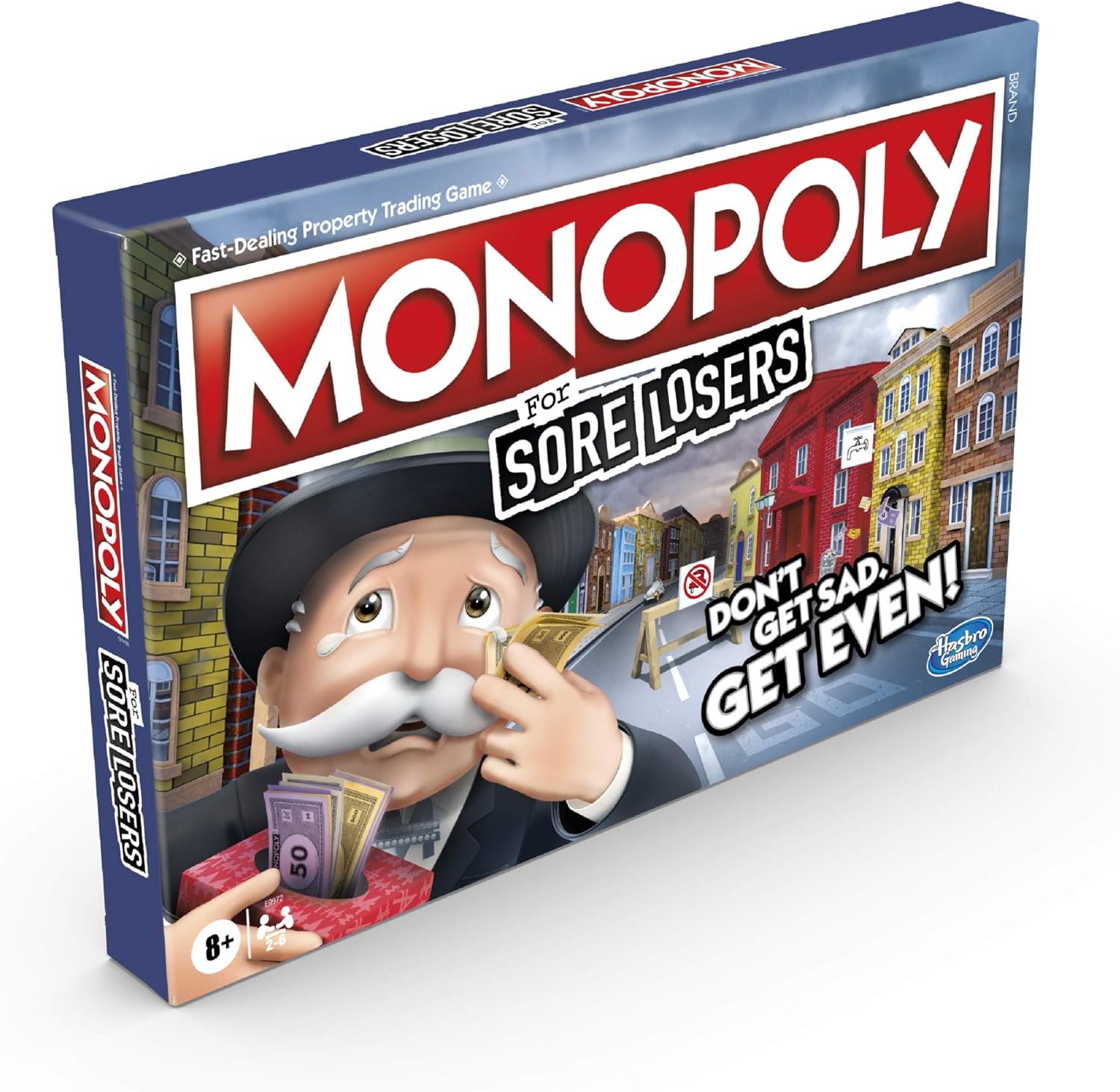 Monopoly for Sore Losers Board Game for Ages 8 and Up, the Game Where it Pays to Lose, Multicolored, Multi-colour, En Storlek - Image 4