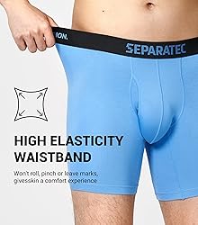 Separatec Men's Underwear Breathable Rayon Made