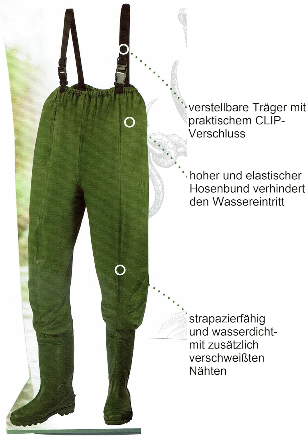 fishing waders argos