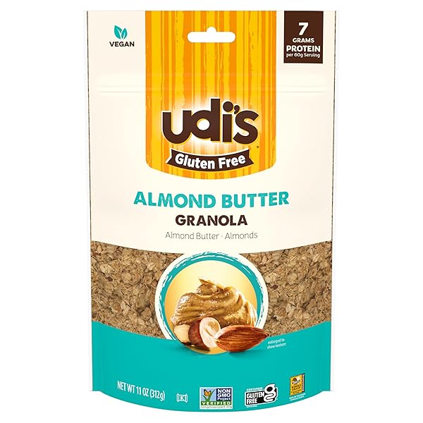 UDI’S GLUTEN FREE ALMOND BUTTER GRANOLA, 11 OZ.