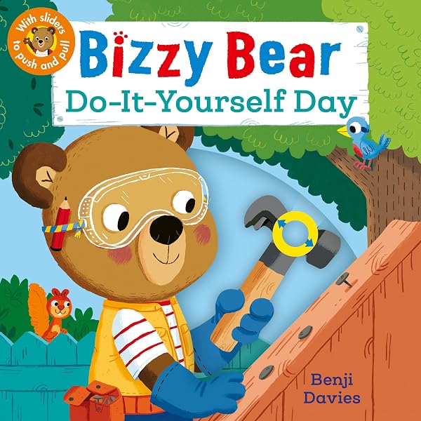 Bizzy Bear: Let's Get to Work!: (Interactive Board Book About a