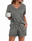 Avidlove Women's Shorts Pajama Set Short Sleeve