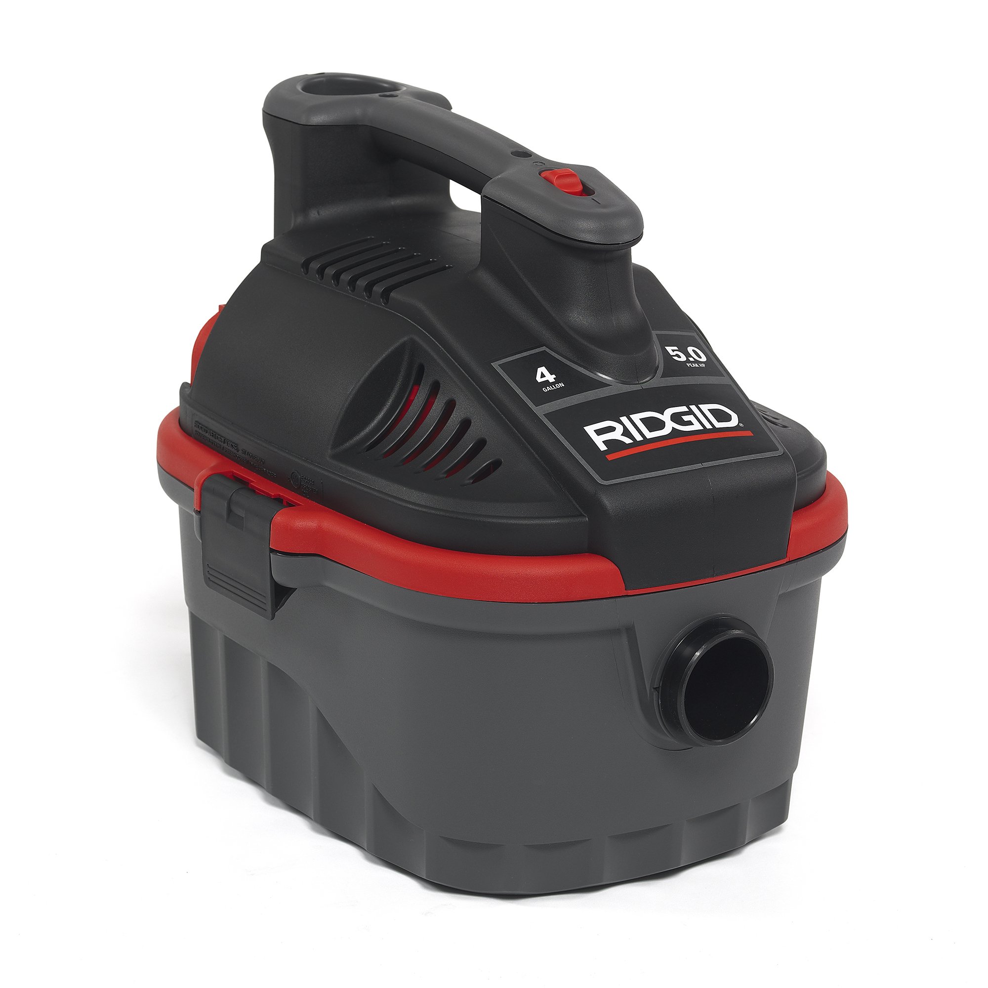RIDGID 50313 4000RV Portable Wet Dry Vacuum, 4Gallon Small Wet Dry Vac
