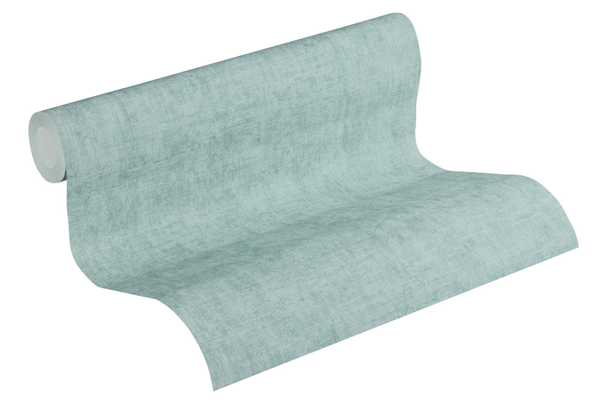 Livingwalls Plain Wallpaper Cosy & Relax New Walls A.S. Création Non-Woven Wallpaper 10.05 m x 0.53 m Blue Made in Germany 374233 37423-3