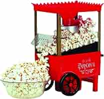 Sogo Palomitera Carrito Antiguo 850W: Amazon.es: Hogar