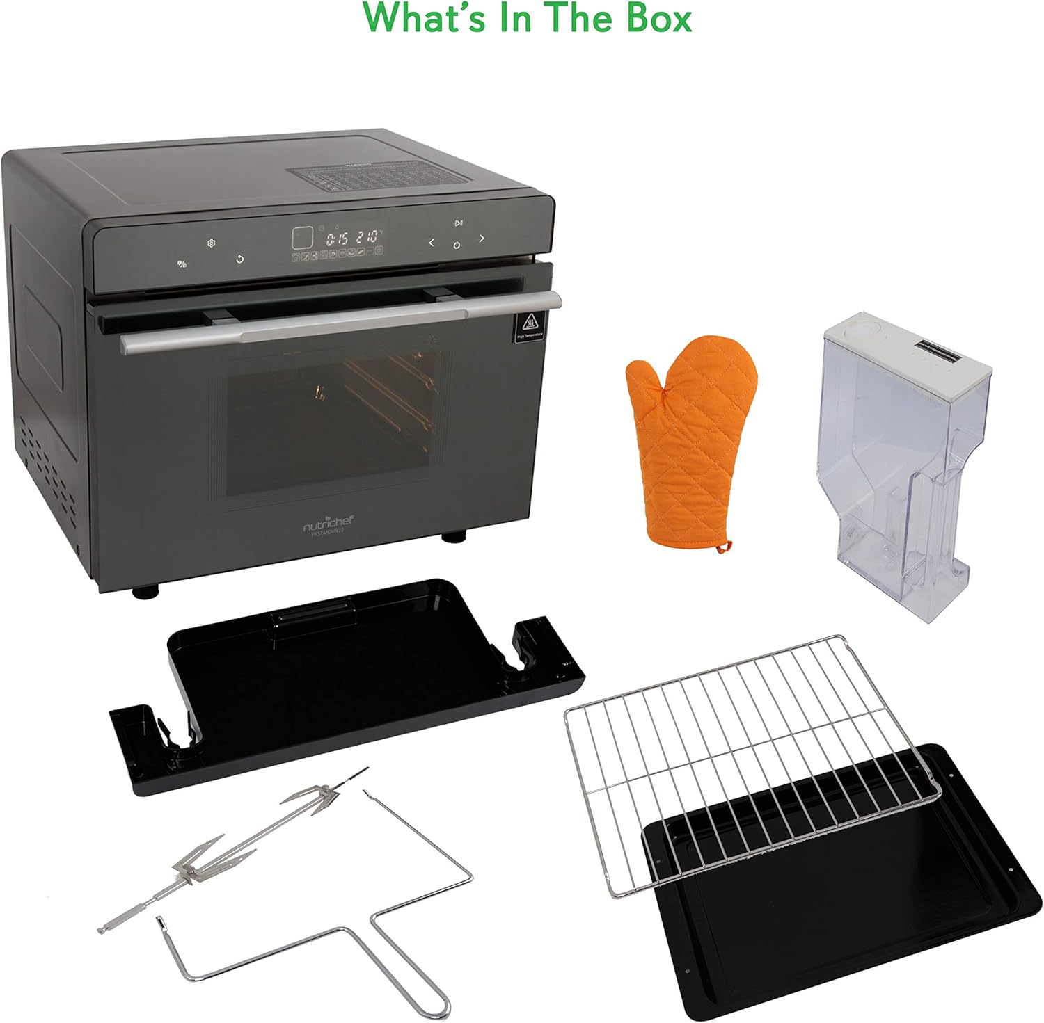 Electric Countertop Multifunction Convection Oven 1800W 42QT Smart