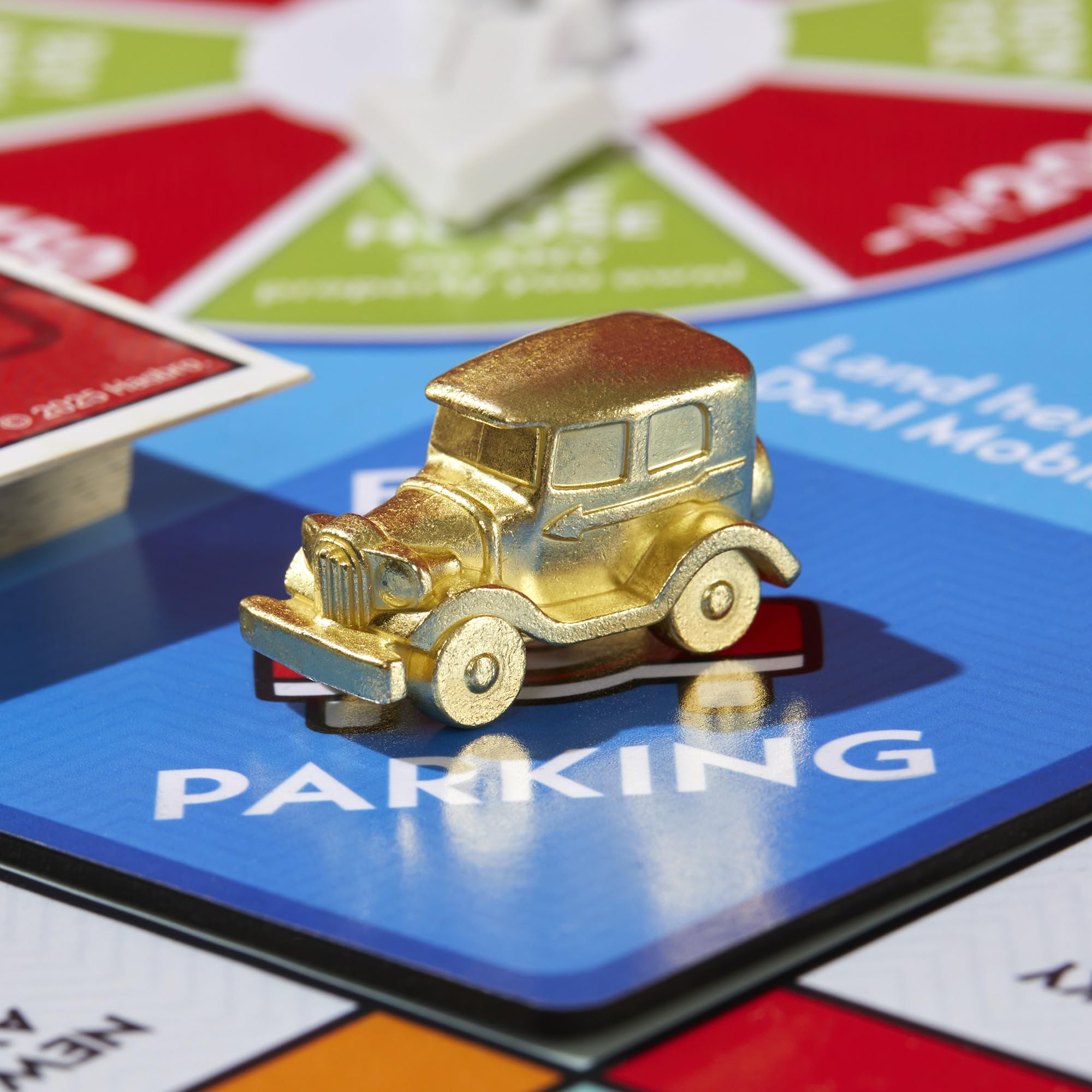 Monopoly Free Parking Jackpot Expansion | Add More Fun to Classic Monopoly Game and Play Faster | Ages 8+ | 2-6 Players | 40 Mins. | Family Board Games