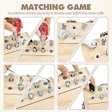 Vanplay Montessori Screwdriver Board Set with Lock and Key for Kids 3 4 5 view 3