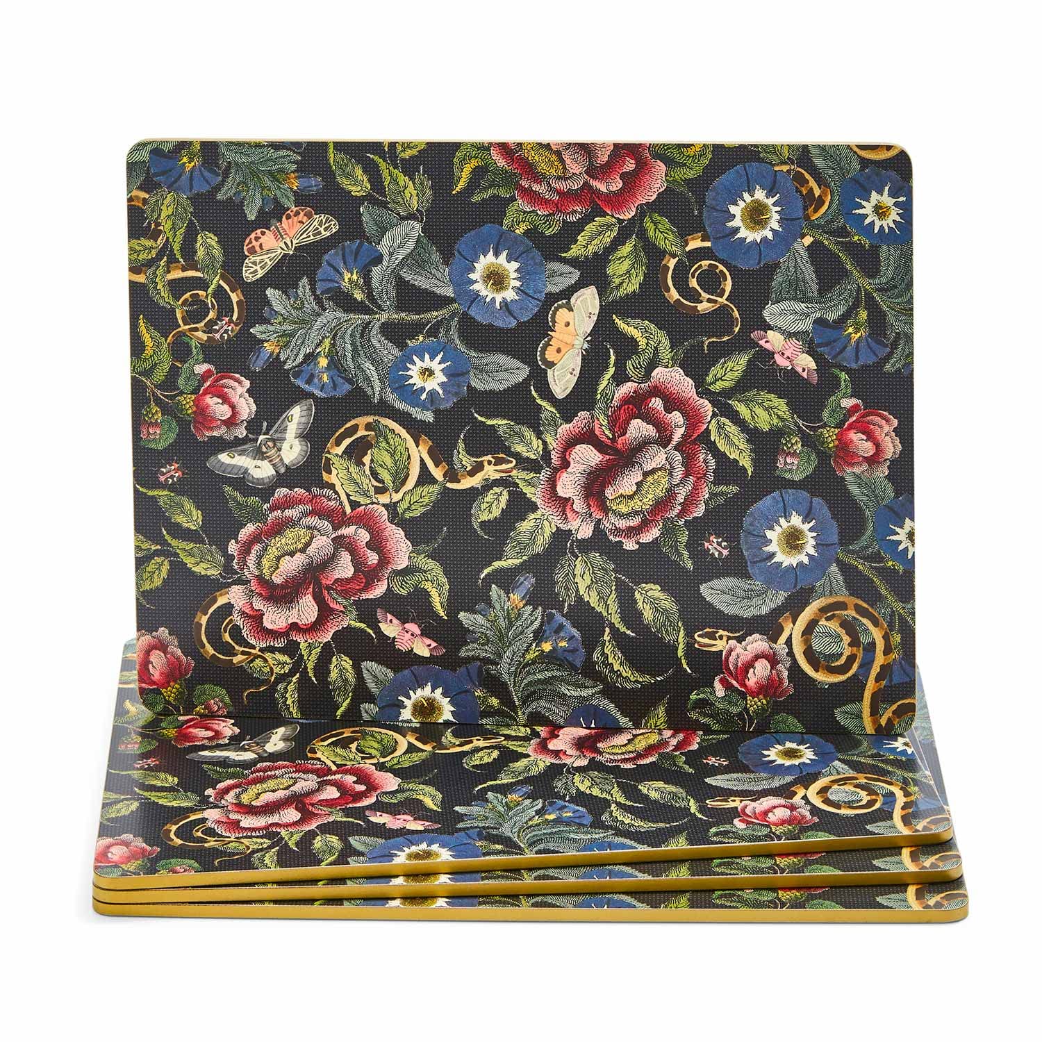 Portmeirion Pimpernel Creatures Of Curiosty 40.1 x 29.8 cm Placemats Set of 4