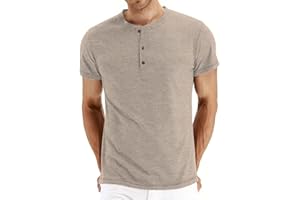 Sailwind Mens Henley T-Shirt Short Sleeve Cotton Casual Shirt