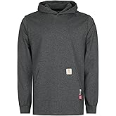 BOCOMAL FR Hooded T Shirts Kangaroo Pocket Fire Resistant Summer Hoodie NFPA2112 CAT2 Flame Retardant FRC Welding Work Shirt